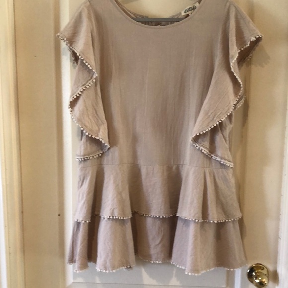 Listicle Dresses & Skirts - Cotton Listicle Ruffle Mini Dress